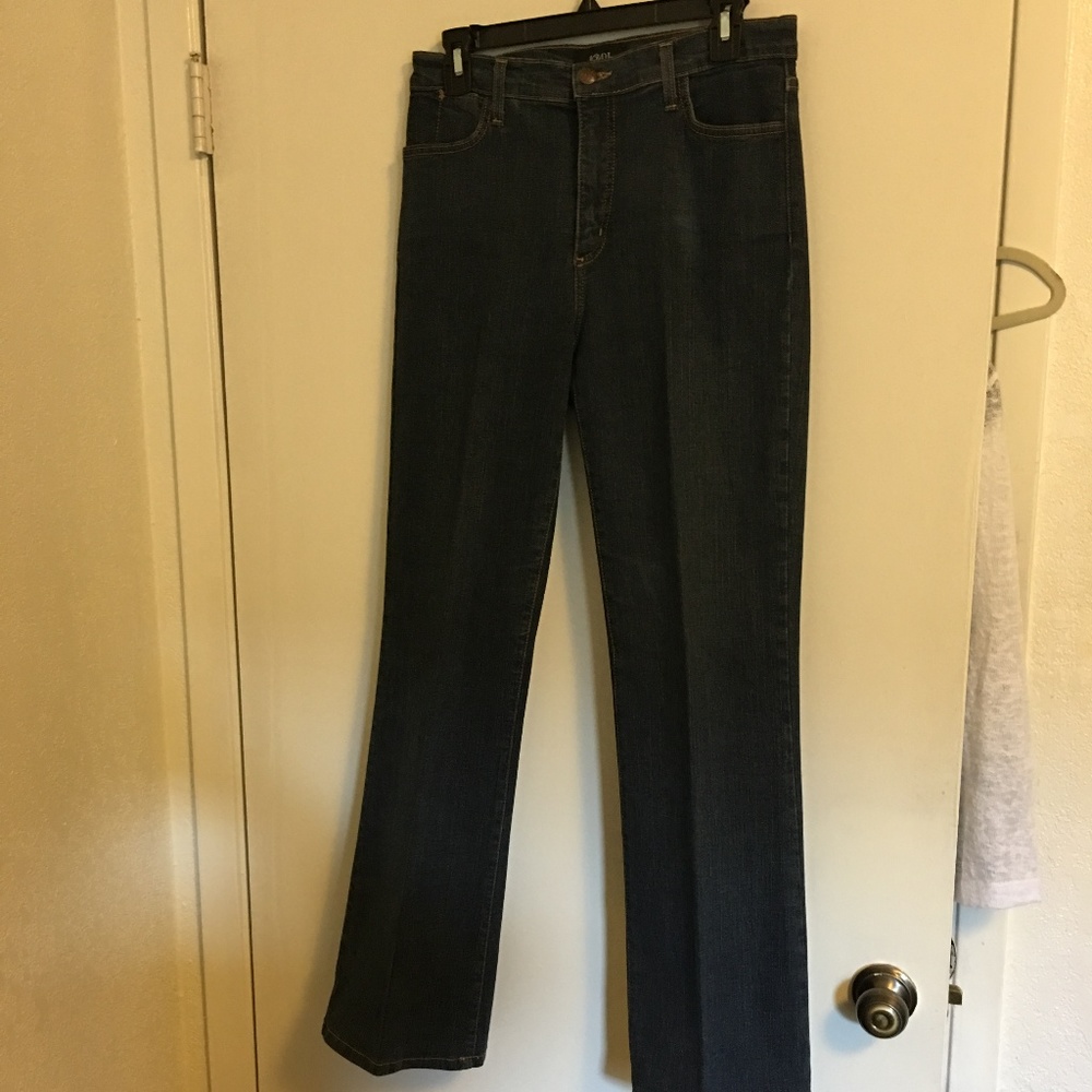 NYDJ Blue Jeans Tummy-Control Bootcut Jeans